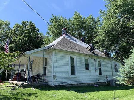 damaged roof repair in St. Lucie County